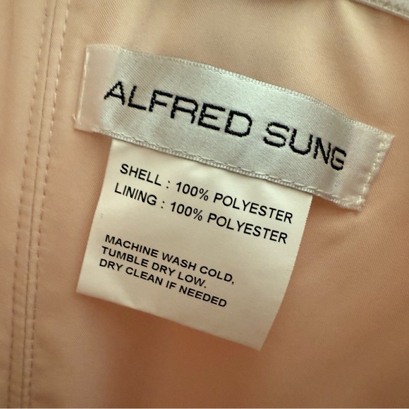 Alfred Sung Strapless Satin Maxi Dress - Picture 10 of 10